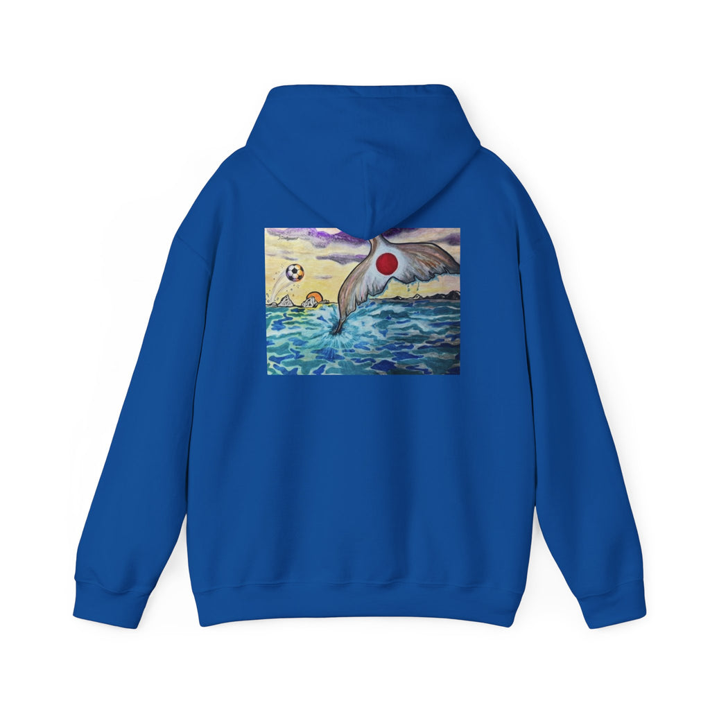 Japan Soccer Mermaid Hoodie