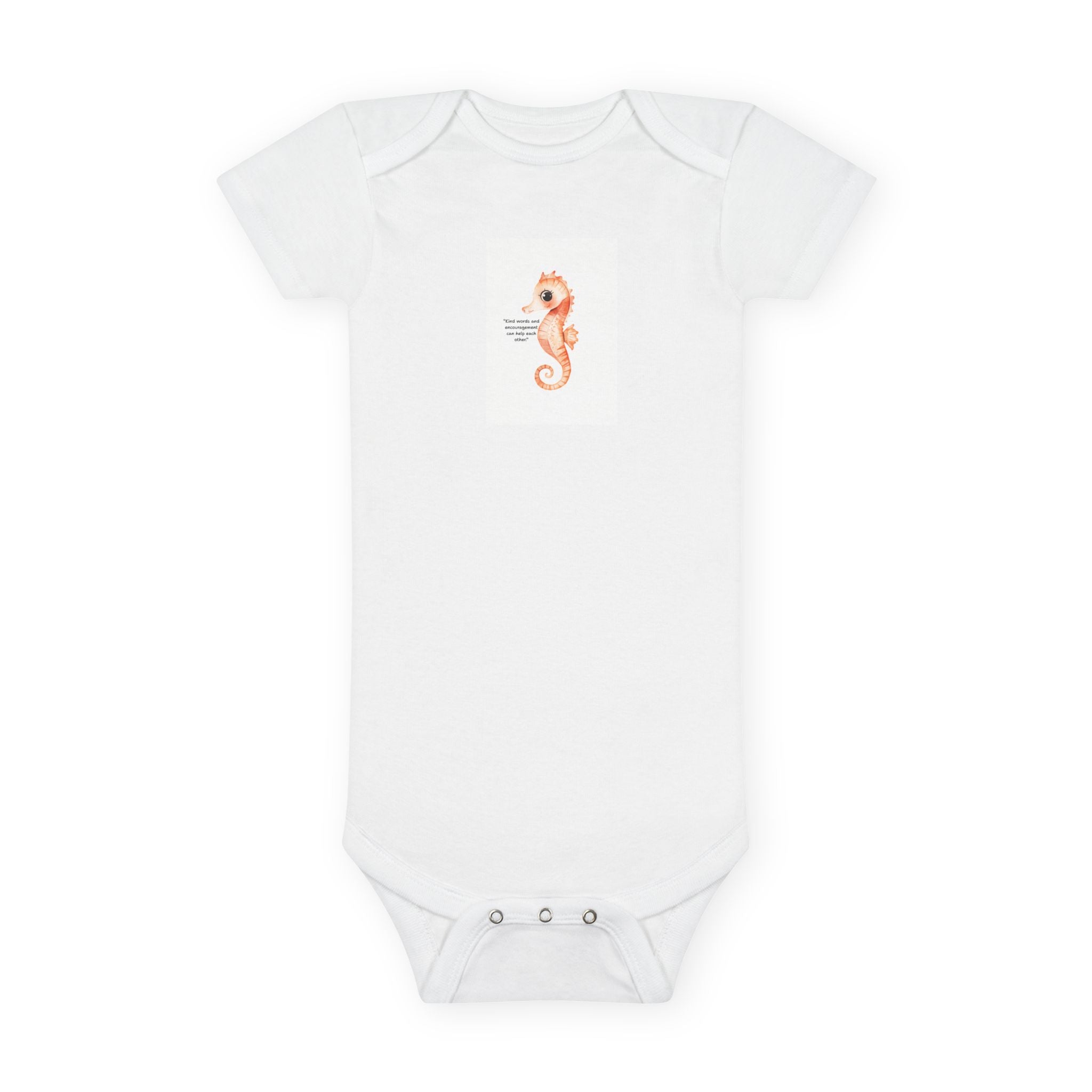 Friday "Kind words and encouragement, can help each other." Mermaid-Baby Collection