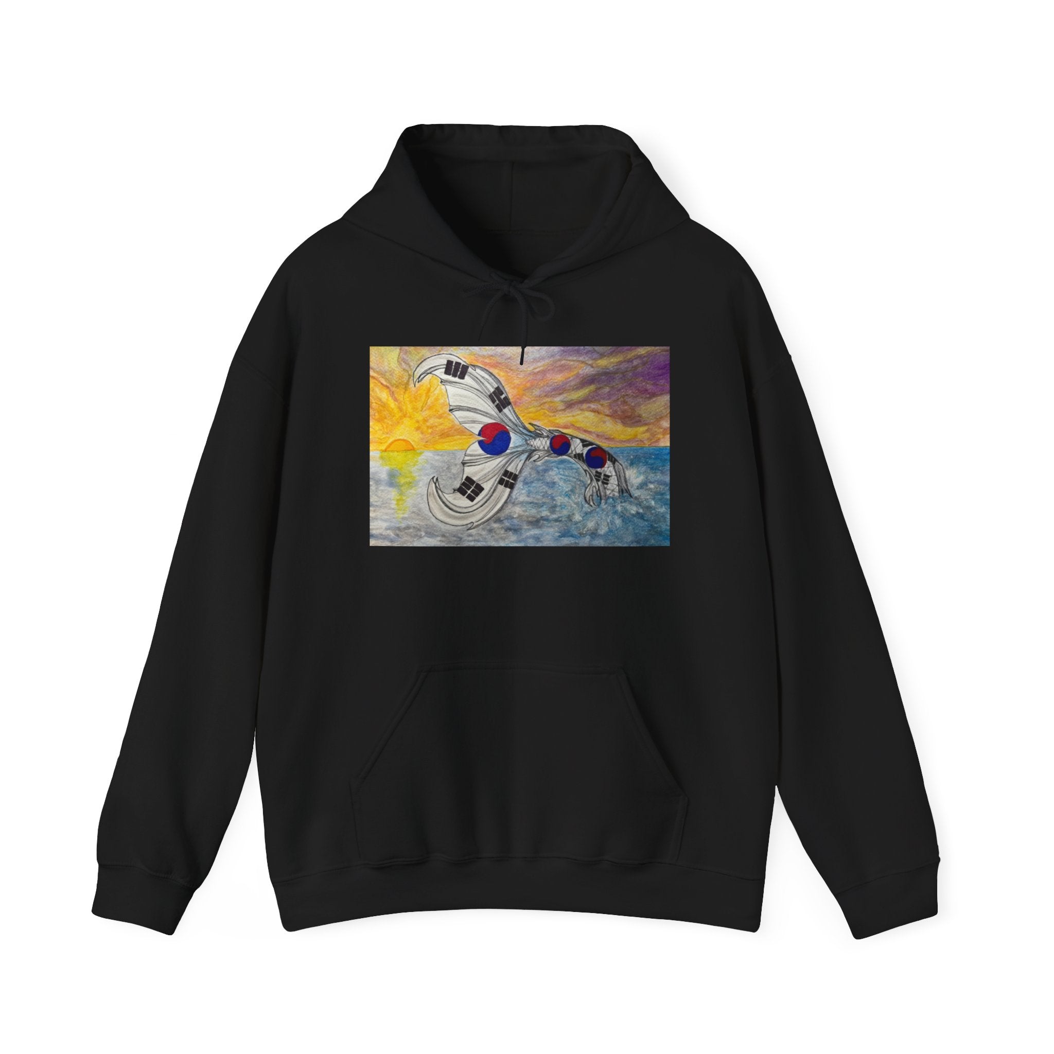 Korean Sunset Mermaid Hoodie