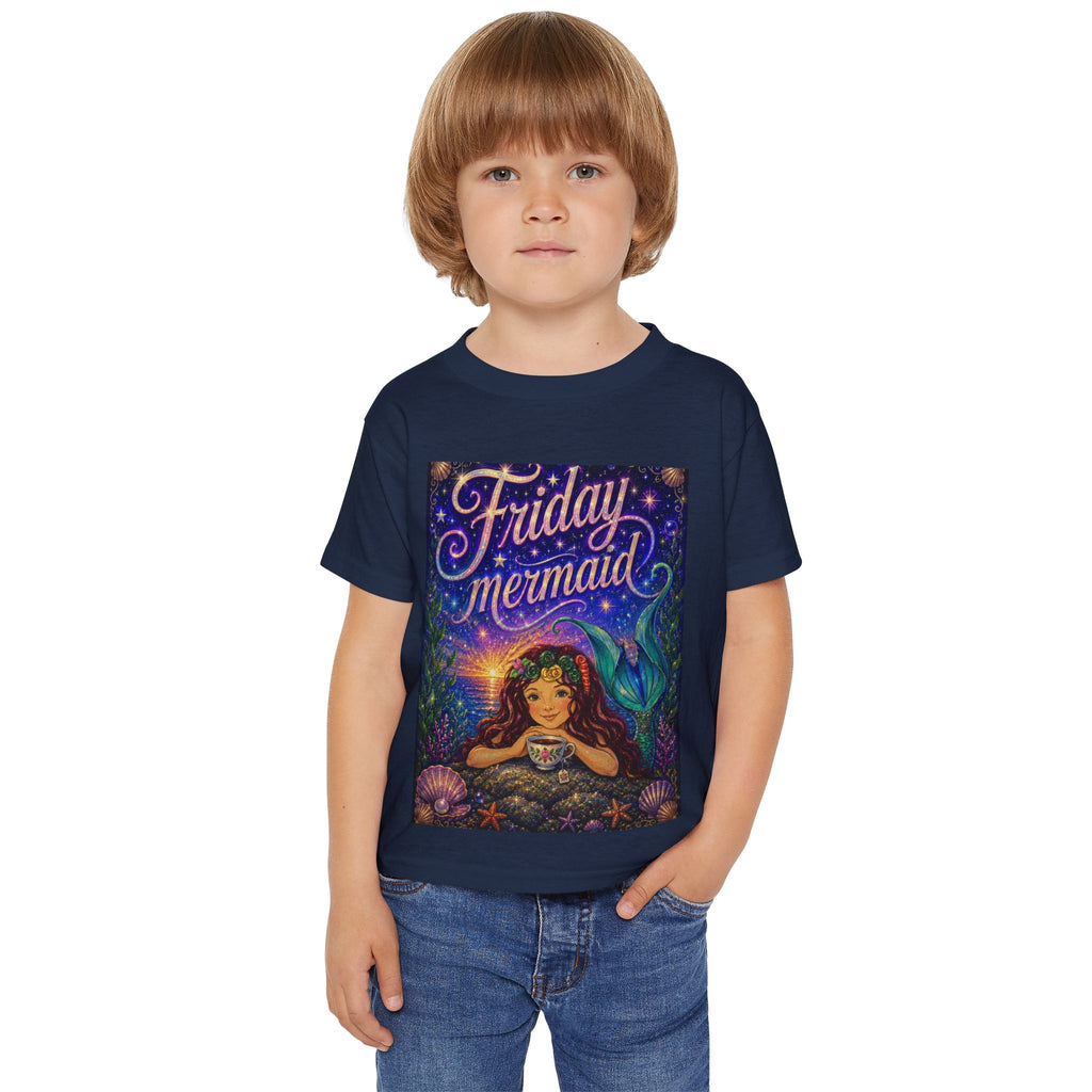 “Friday Mermaid” Toddler T-Shirt