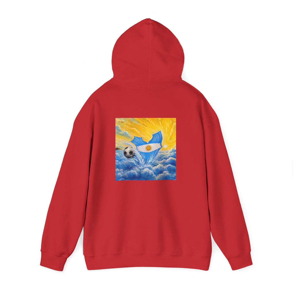 Argentina Mermaid Soccer Pass -Hooded Sweatshirt