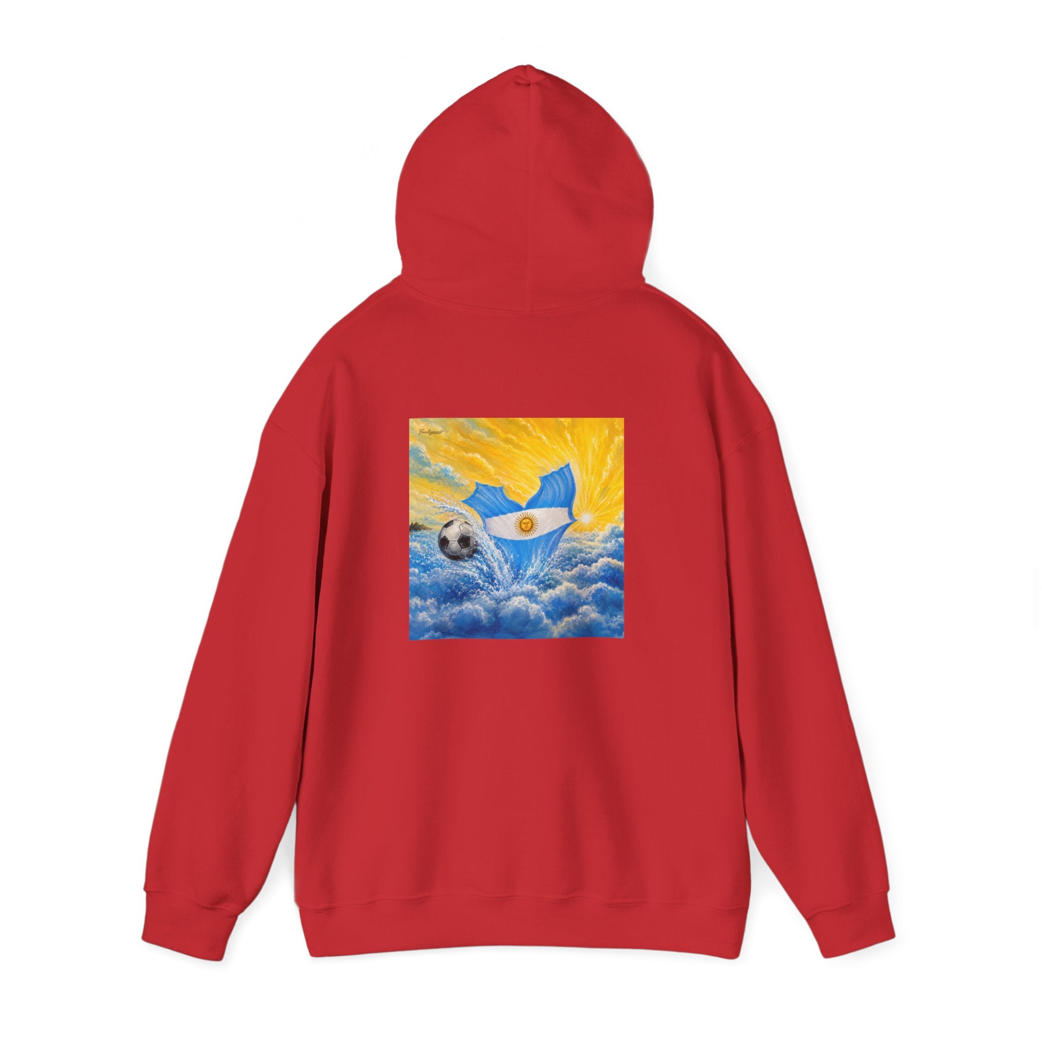 Argentina Mermaid Soccer Pass -Hooded Sweatshirt