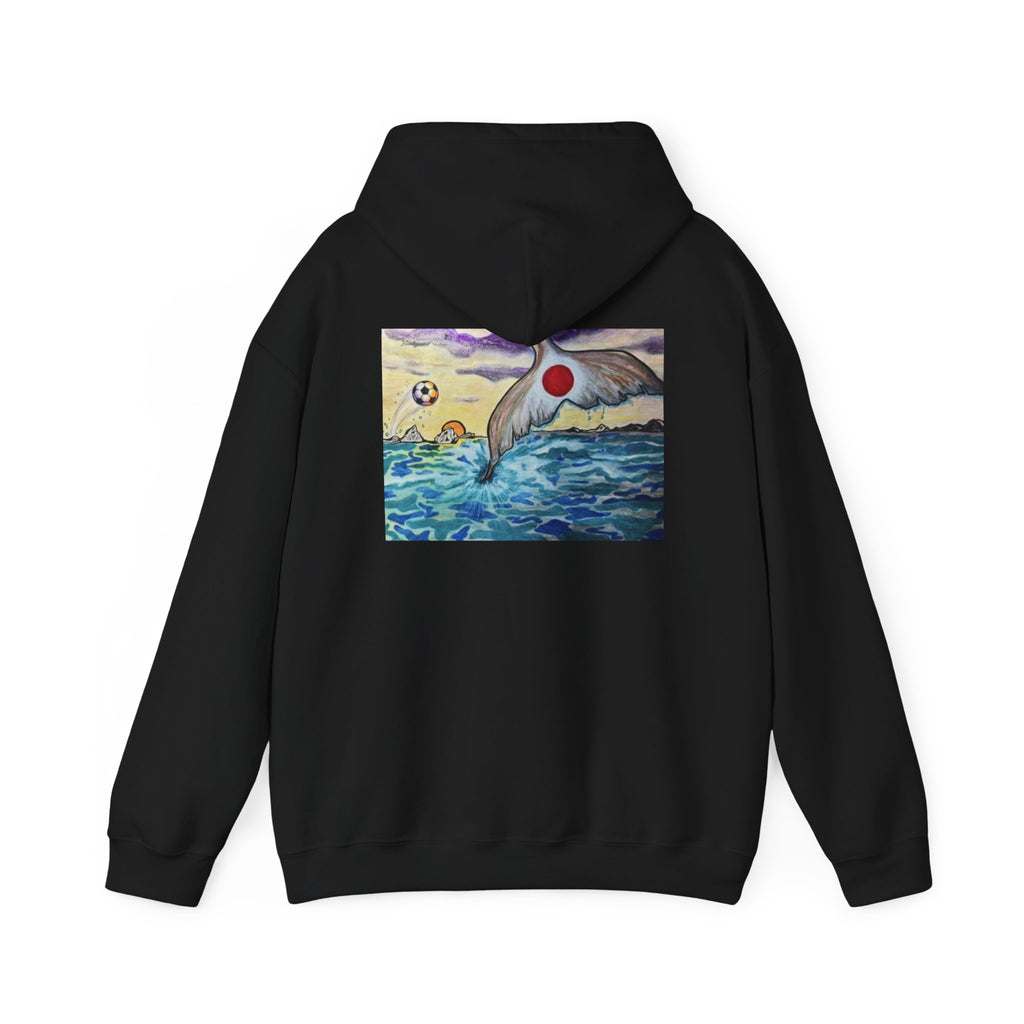 Japan Soccer Mermaid Hoodie
