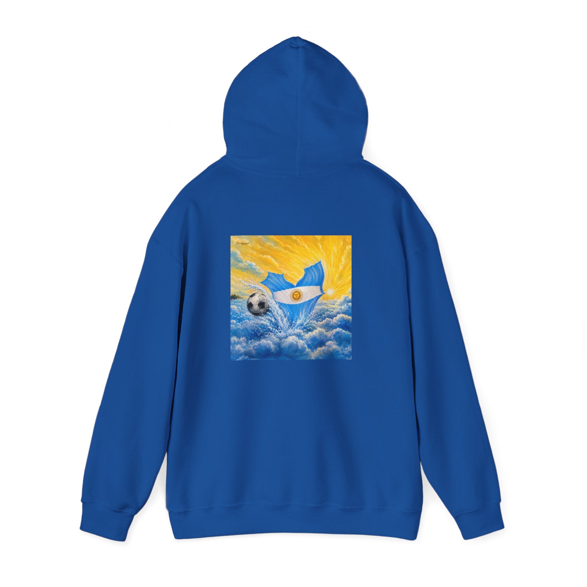 Argentina Mermaid Soccer Pass -Hooded Sweatshirt