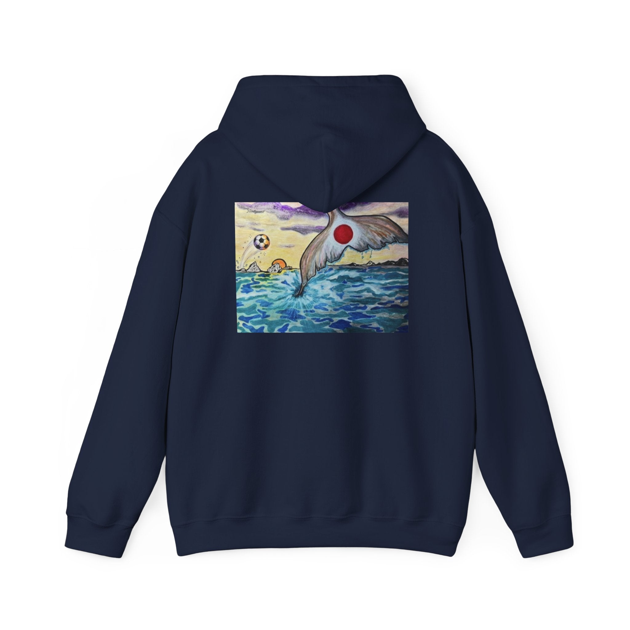 Japan Soccer Mermaid Hoodie