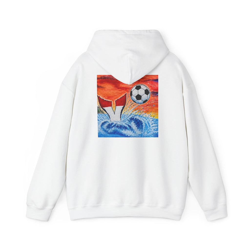 Indonesian Soccer at Sunset Mermaid Hoodie