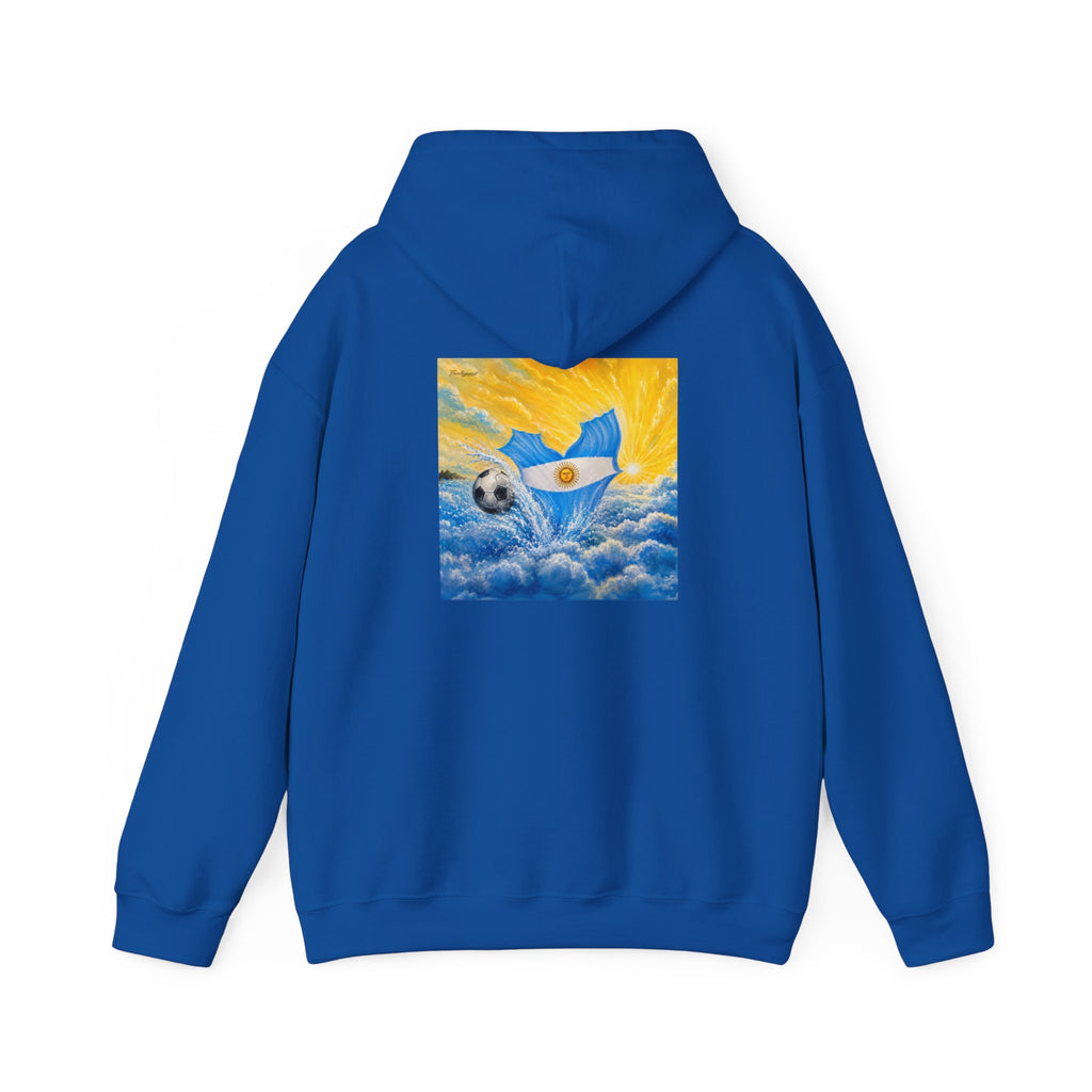 Argentina Mermaid Soccer Pass -Hooded Sweatshirt