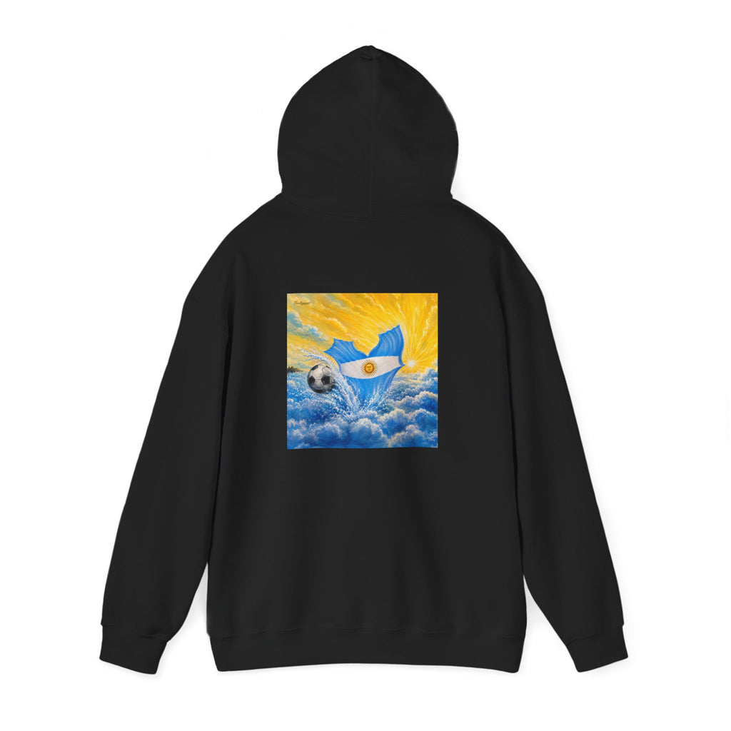 Argentina Mermaid Soccer Pass -Hooded Sweatshirt