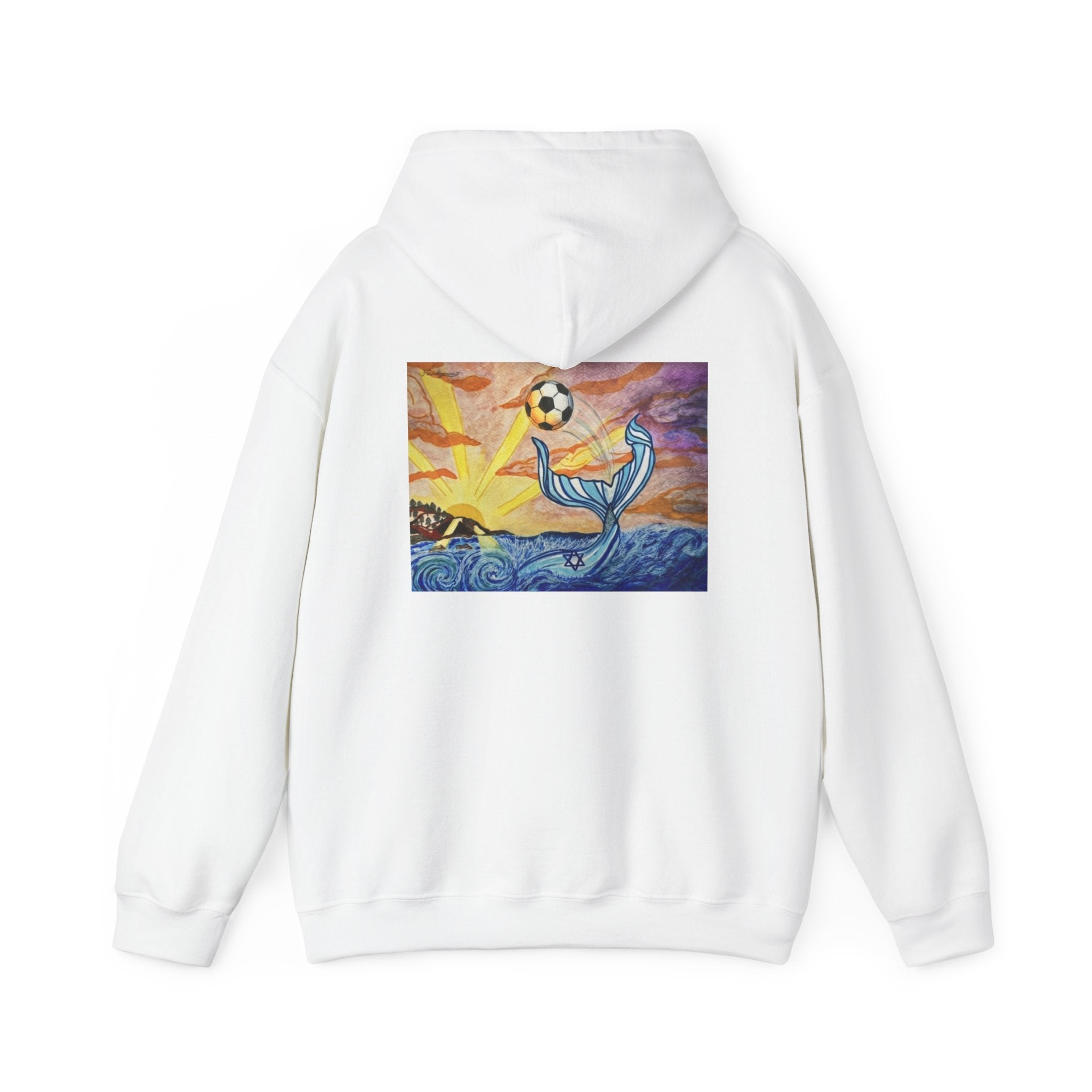 Israel Soccer Mermaid Hoodie