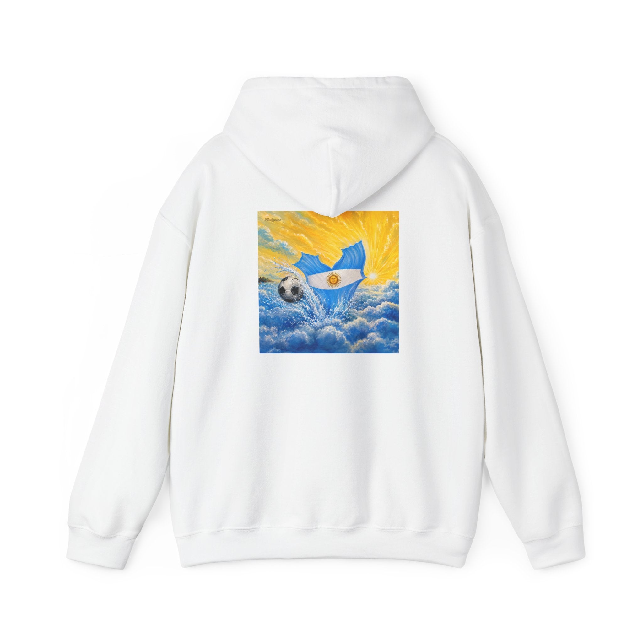Argentina Mermaid Soccer Pass -Hooded Sweatshirt
