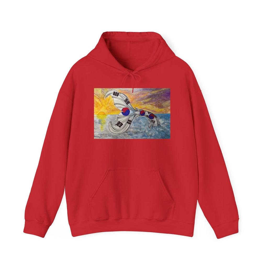Korean Sunset Mermaid Hoodie