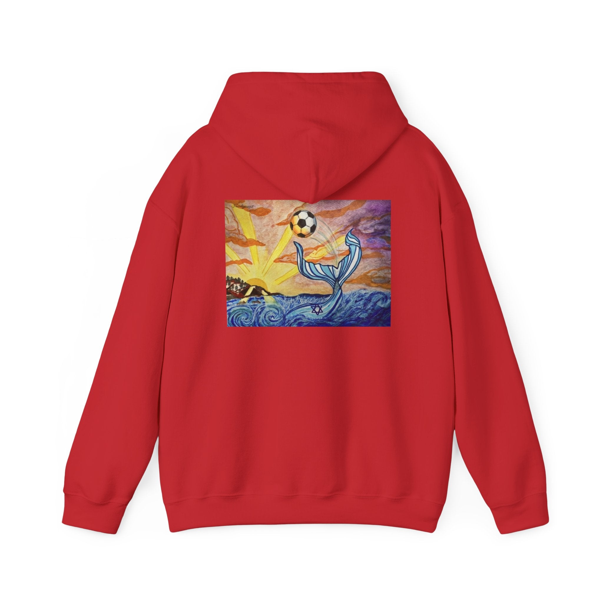 Israel Soccer Mermaid Hoodie