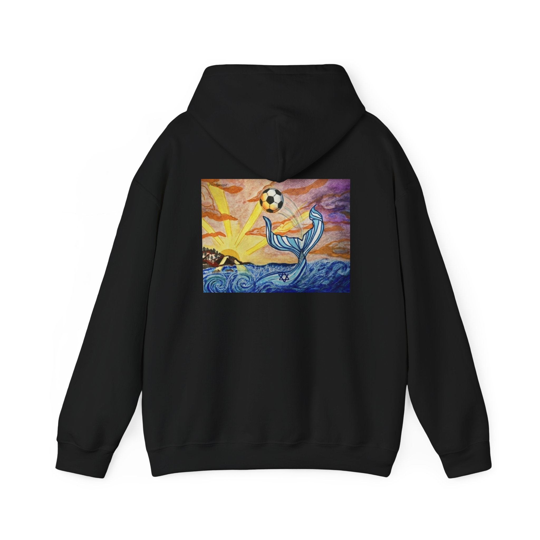 Israel Soccer Mermaid Hoodie