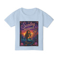 Sunday Mermaid Toddler T‑Shirt — Cute Ocean Fantasy Kids Tee