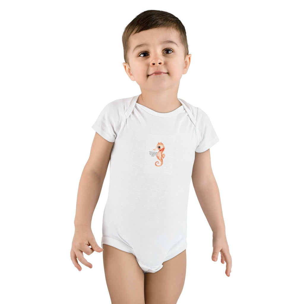 Friday "Kind words and encouragement, can help each other." Mermaid-Baby Collection
