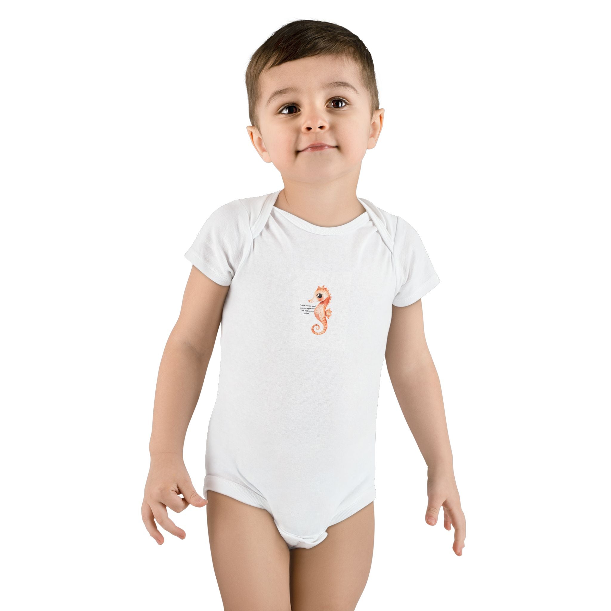 Friday "Kind words and encouragement, can help each other." Mermaid-Baby Collection