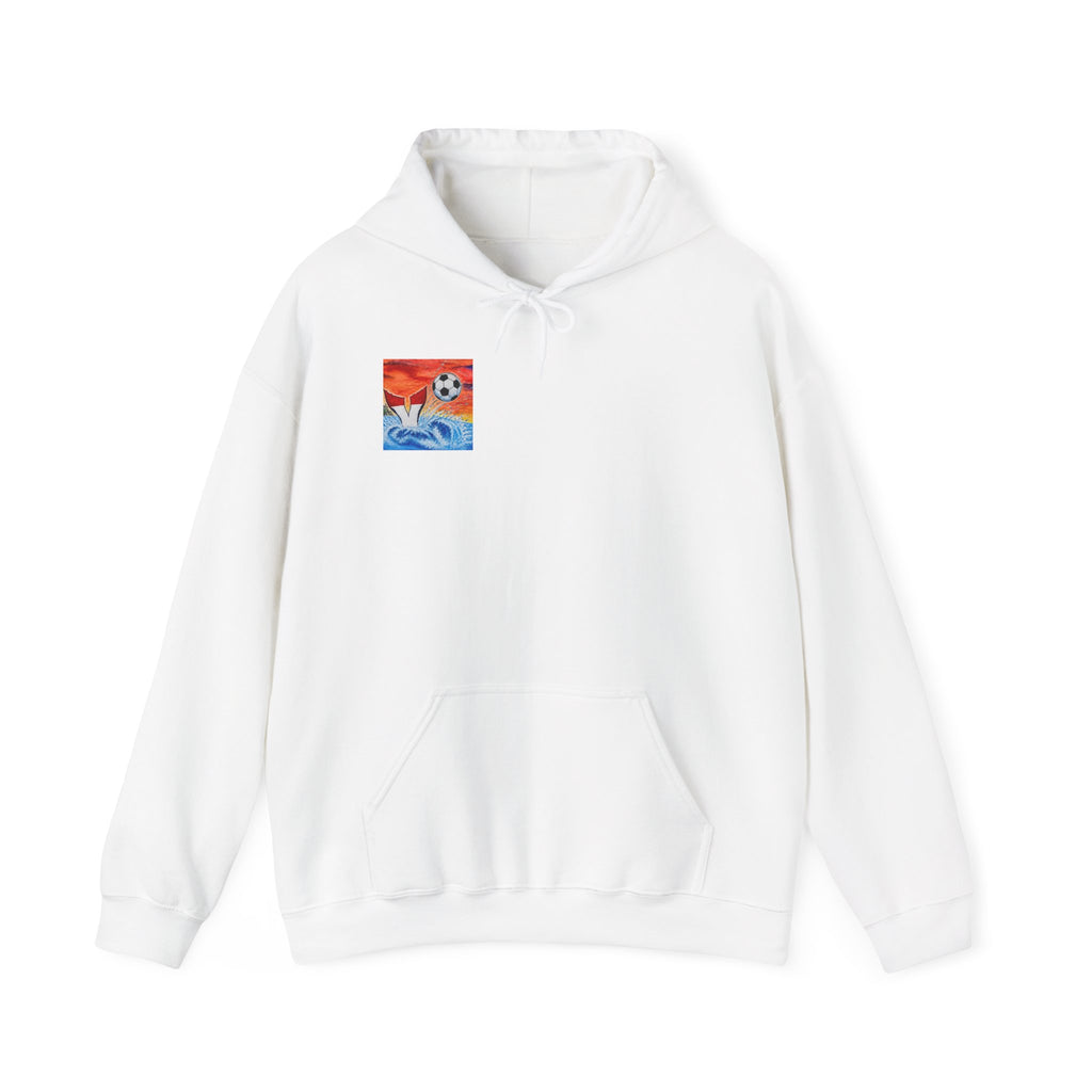Indonesian Soccer at Sunset Mermaid Hoodie