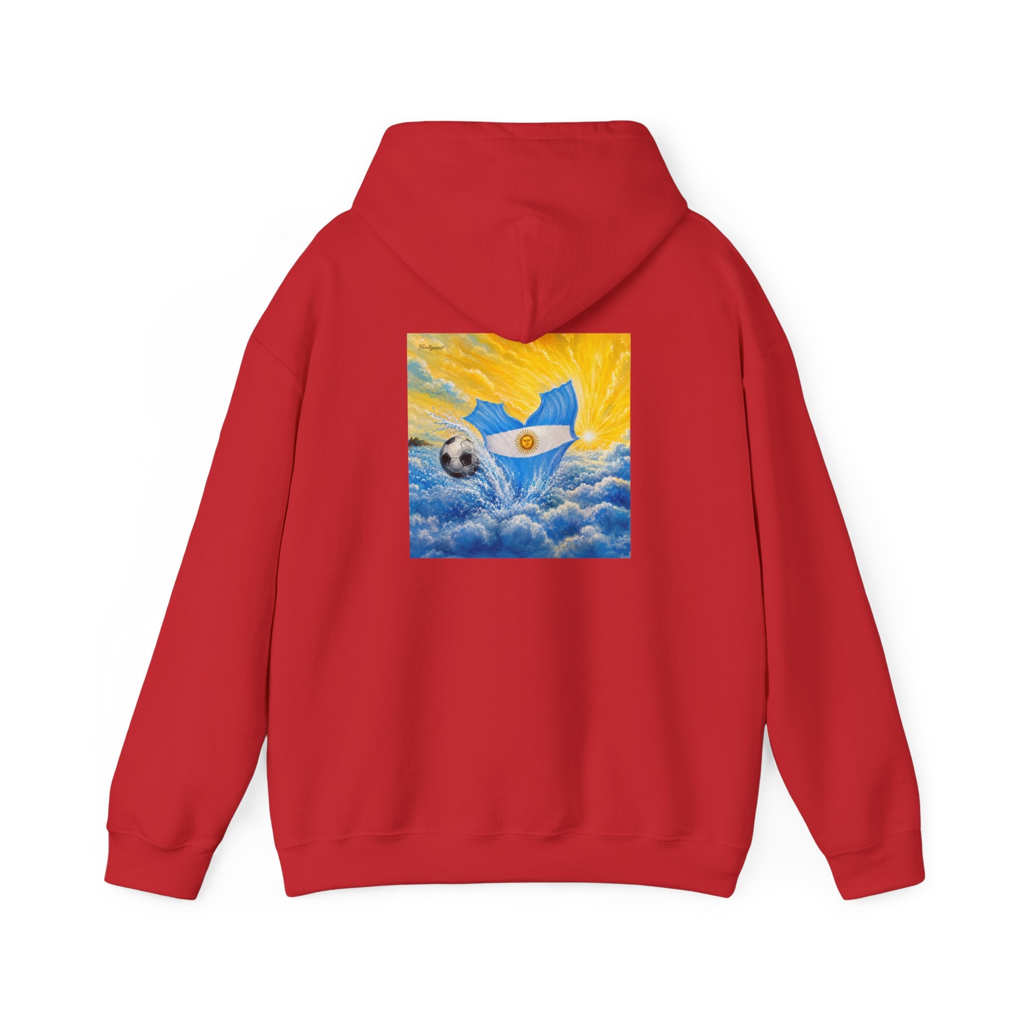 Argentina Mermaid Soccer Pass -Hooded Sweatshirt