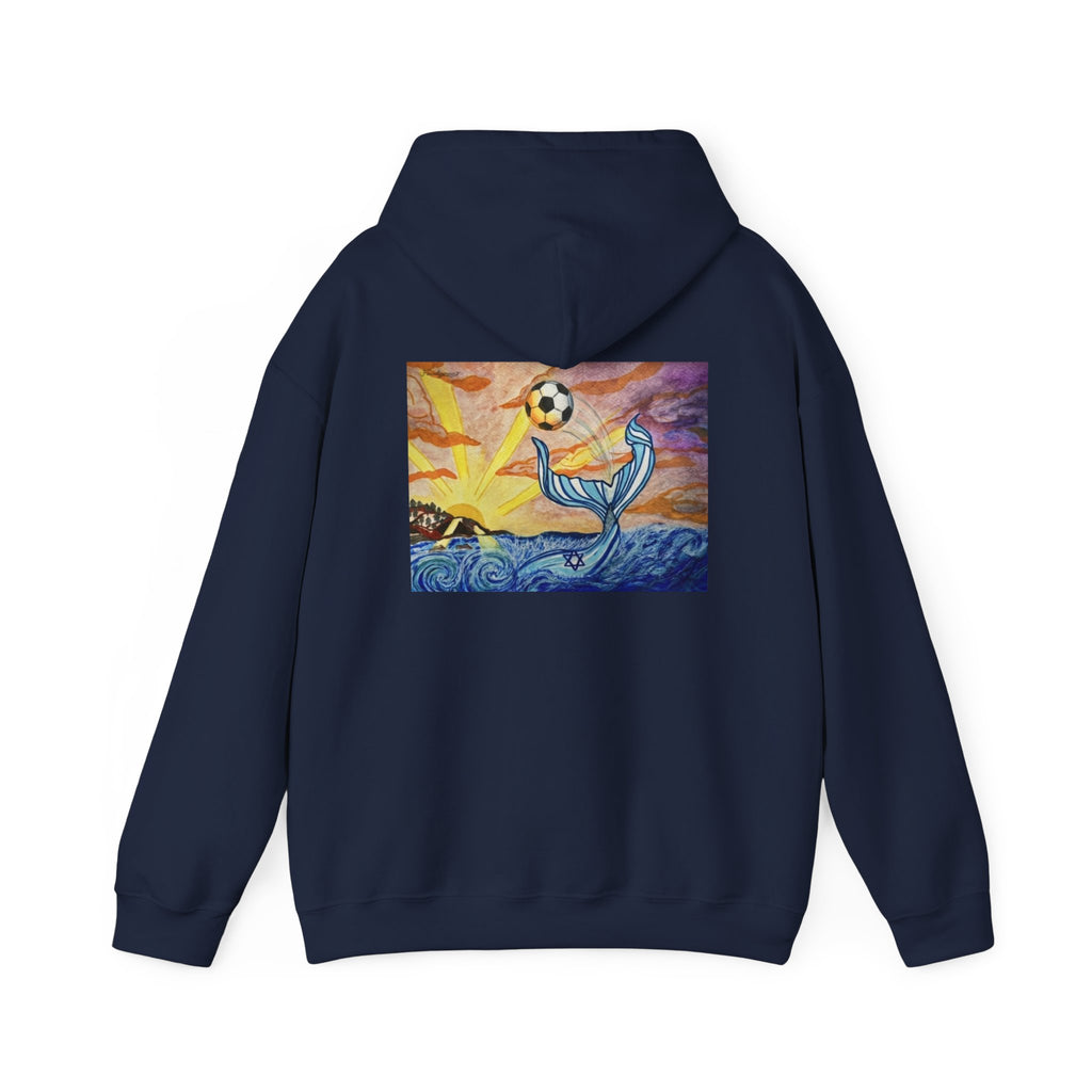 Israel Soccer Mermaid Hoodie