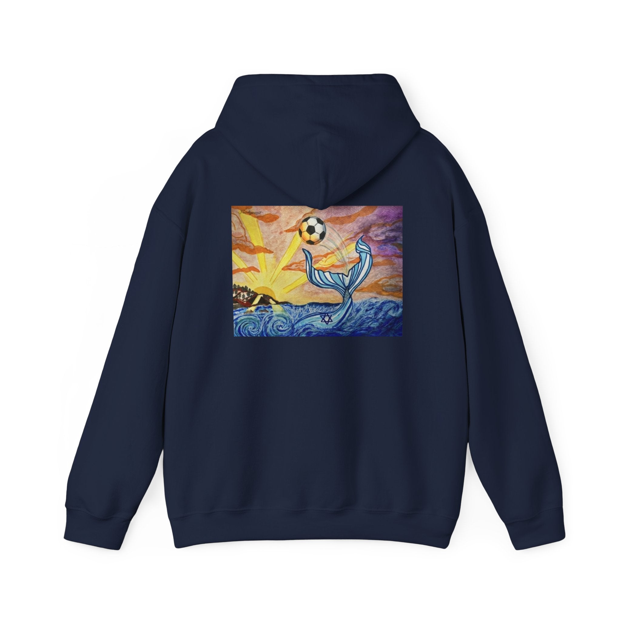 Israel Soccer Mermaid Hoodie